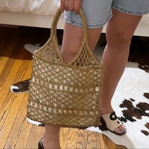 Vintage woven bag